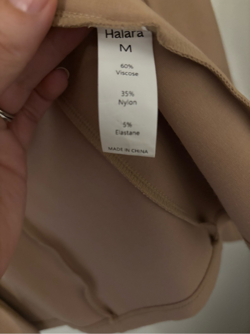 Women’s Camel Button-Front Jacket - Picture 5 of 5